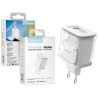 Cargador USB-A/Tipo-C 36W Sin Cable APOKIN - Blanco