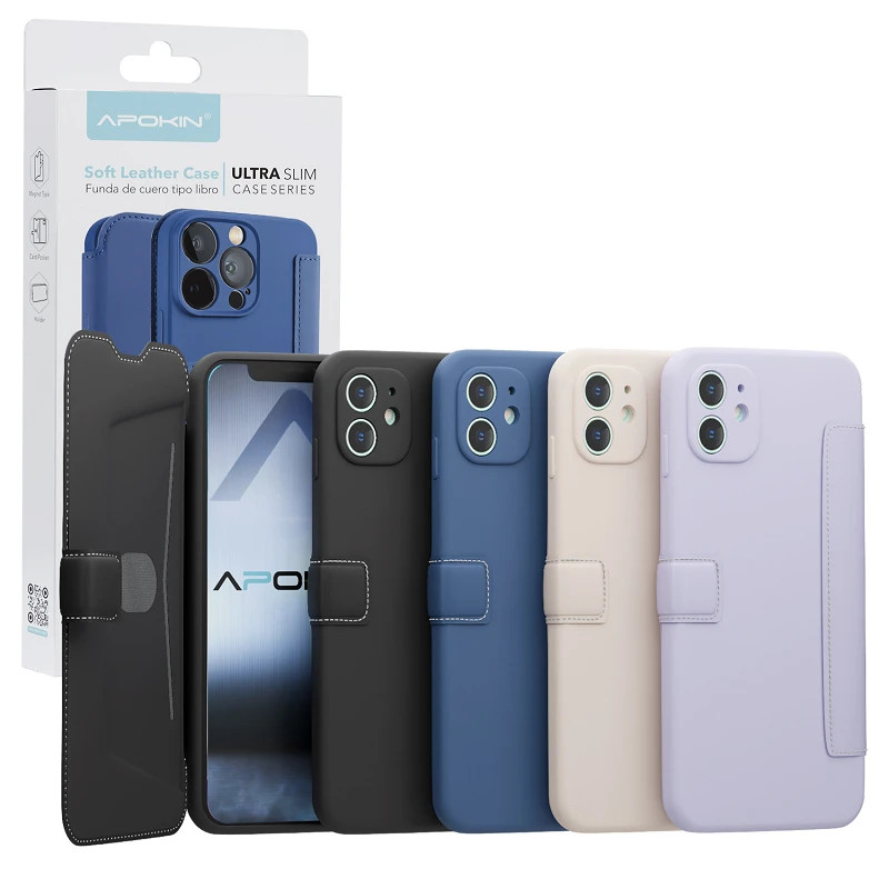 Funda de Tapa Silicona Suave para iPhone 11 4-Colores