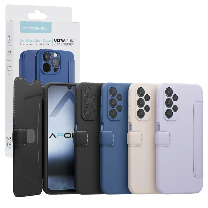Funda de Tapa Silicona Suave para Samsung A23 5G 4-Colores