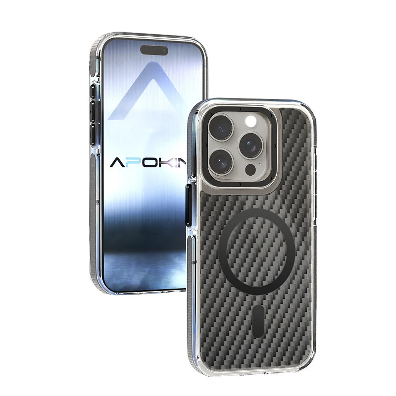Funda Carbono con Magsafe iPhone 16 Pro Magsafe