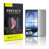 Cristal templado Privacidad Oppo A79 Protector de Pantalla 5D Curvo