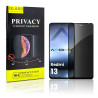 Cristal templado Privacidad Xiaomi Redmi 13 de Pantalla 5D Curvo