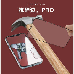 Cristal templado Super Strong Grade A+ iPhone 16 Pro Max Color Negro