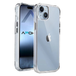 Funda Silicona iPhone 16 Plus Transparente 3.3MM Extra Grosor