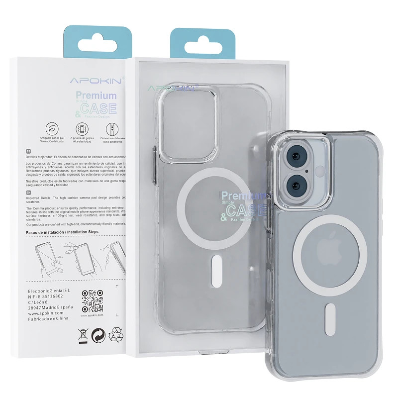 Funda Transparente 3.3mm MagSafe para iPhone 16