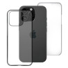 Funda Doble iPhone 16 Pro Max Silicona Transparente Delantera y Trasera