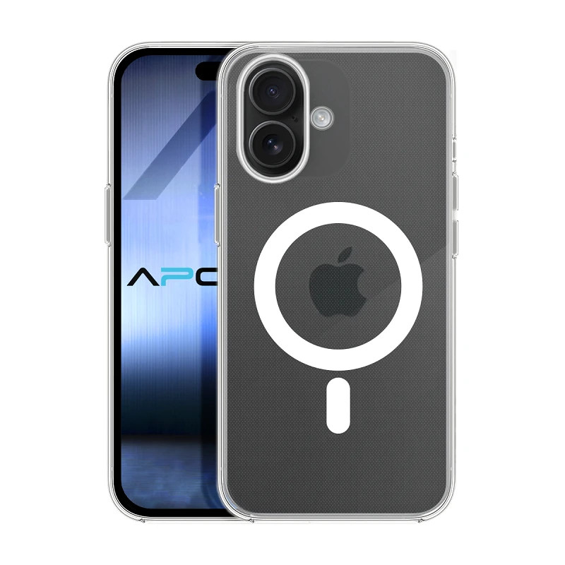 Funda transparente Premium con MagSafe para iPhone 16