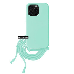 Funda suave con Cordon Iphone 16 Pro 5-Colores