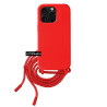 Funda suave con Cordon Iphone 16 Pro Max 5-Colores