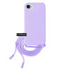 Funda suave con Cordon Iphone SE4 5-Colores