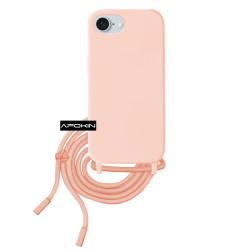 Funda suave con Cordon Iphone SE4 5-Colores