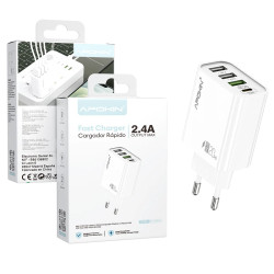 Cargador USB-A + PD Tipo-C...