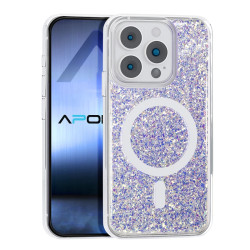 Funda Purpurina con Magsafe iPhone 13 Pro Max 4 Colores