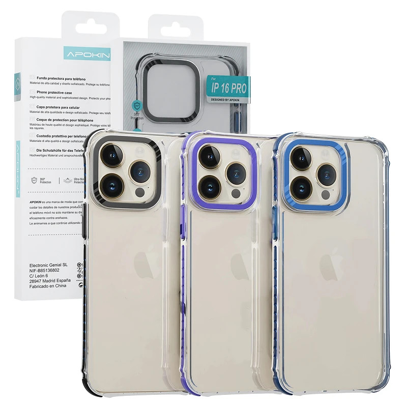 Funda Apokin Rock iPhone 16 Pro 3-Color