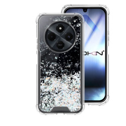 Funda Gel transparente purpurina Xiaomi Redmi 14C 4 -Colores