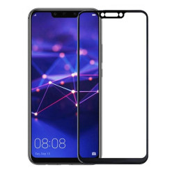 Cristal templado Full Glue 11D Premium Huawei Mate 20 Lite Protector de Pantalla Curvo Negro