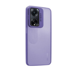 Funda Silicona Mate Con Soporte para Oppo A98 5G en 6-Colores