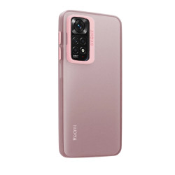 Funda Silicona Mate Con Soporte para Xiaomi Redmi Note 11/11s en 6-Colores