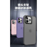 Funda Silicona Mate Con Soporte para iPhone 12 en 6-Colores