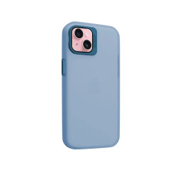 Funda Silicona Mate Con Soporte para iPhone 13 en 6-Colores