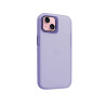 Funda Silicona Mate Con Soporte para iPhone 15 Plus en 6-Colores