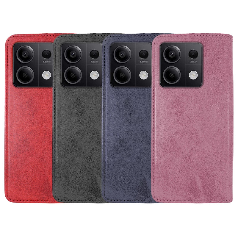 Funda Tapa con Tarjetero Xiaomi Redmi Note 13 5G Polipiel - 4 Colores