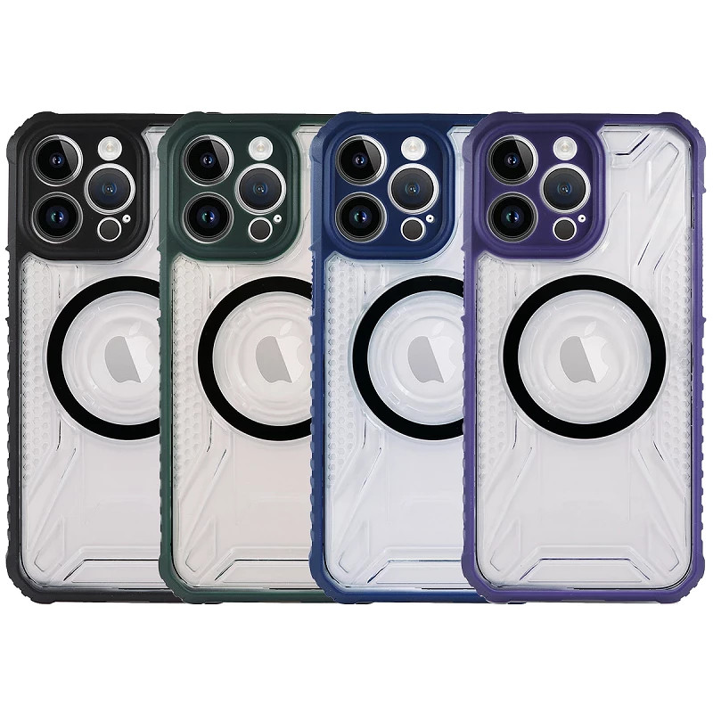 Funda Antigolpes con Cubre Cámara para iPhone 14 Pro en 4-Colores