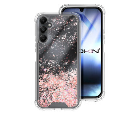 Funda Gel transparente purpurina Samsung Galaxy A06 4 -Colores
