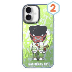 Funda Premium Mikalen Black Bear con Magsafe 8 Diseños iPhone 16 Pro Max