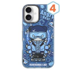 Funda Premium Mikalen Black Bear con Magsafe 8 Diseños iPhone 16 Pro