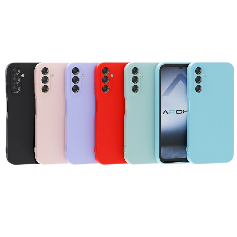 Funda Silicona Suave Samsung A15 - 7 Colores