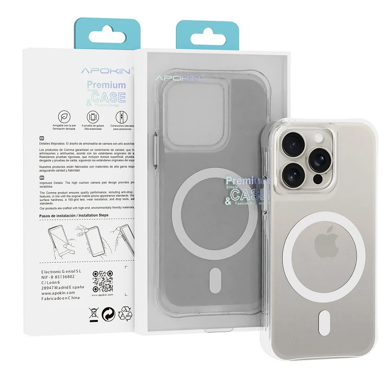 Funda Transparente 3.3mm MagSafe para iPhone 15 Pro Max