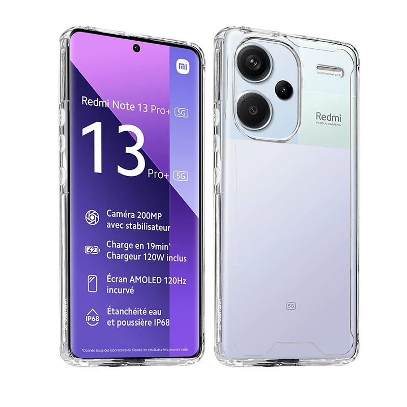 AIR* Funda Transparente Xiaomi Redmi Note 13 Pro Plus 5g Antigolpe Premium