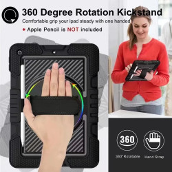 Funda para Samsung Galaxy Tab A9 Plus Con Correa y Asa y Ranura de Lapiz Anti-Golpes