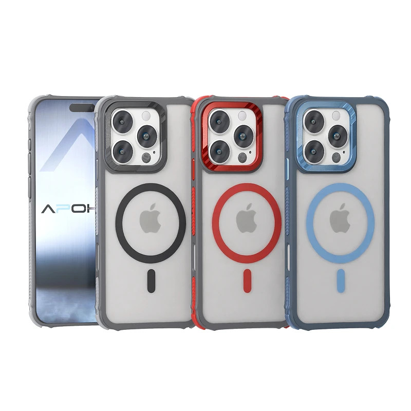 Funda Smoked Magsafe Rock Apokin iPhone 16 Pro Max 3-Color