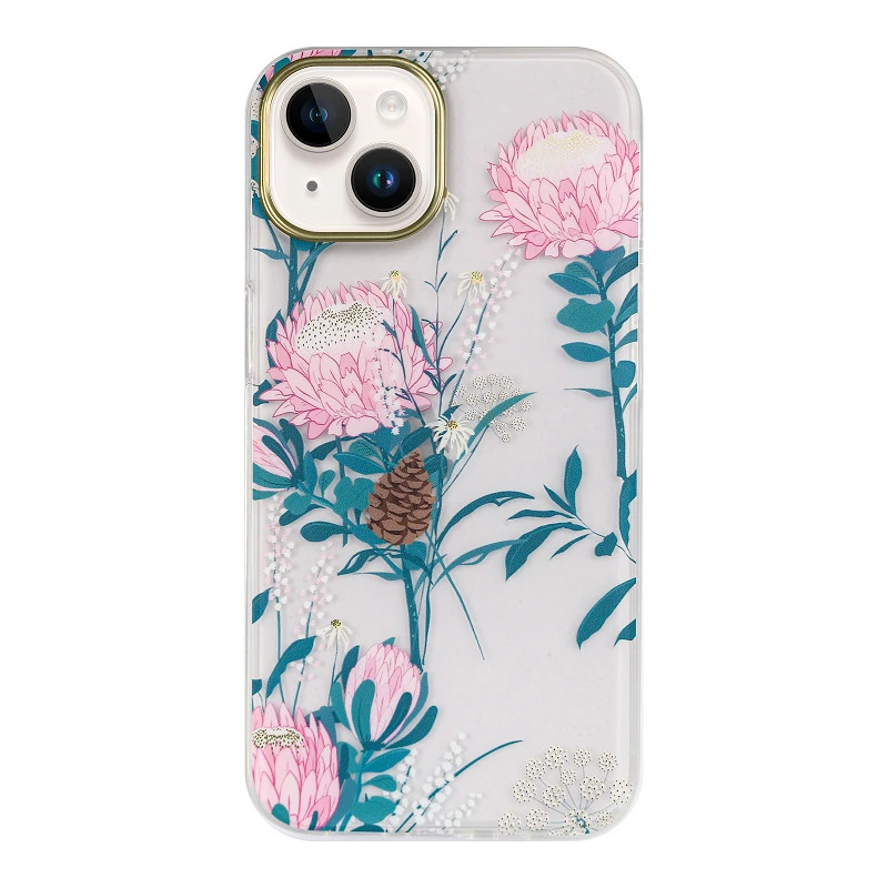 Mikalen Funda Premium Flores para iPhone 6 Modelos