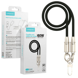 Apokin Cordon-Cable 2en1...