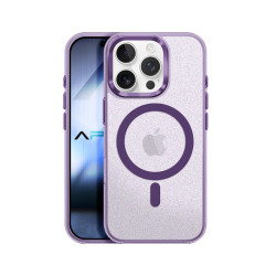 Funda Purpurina Borde con Magsafe iPhone 16 4 Colores