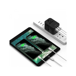 WIWU Adaptador Internacional con Base de Carga Premium UA-303