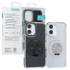 Funda Purpurina con Soporte 360 Apokin iPhone 16 2 Colores