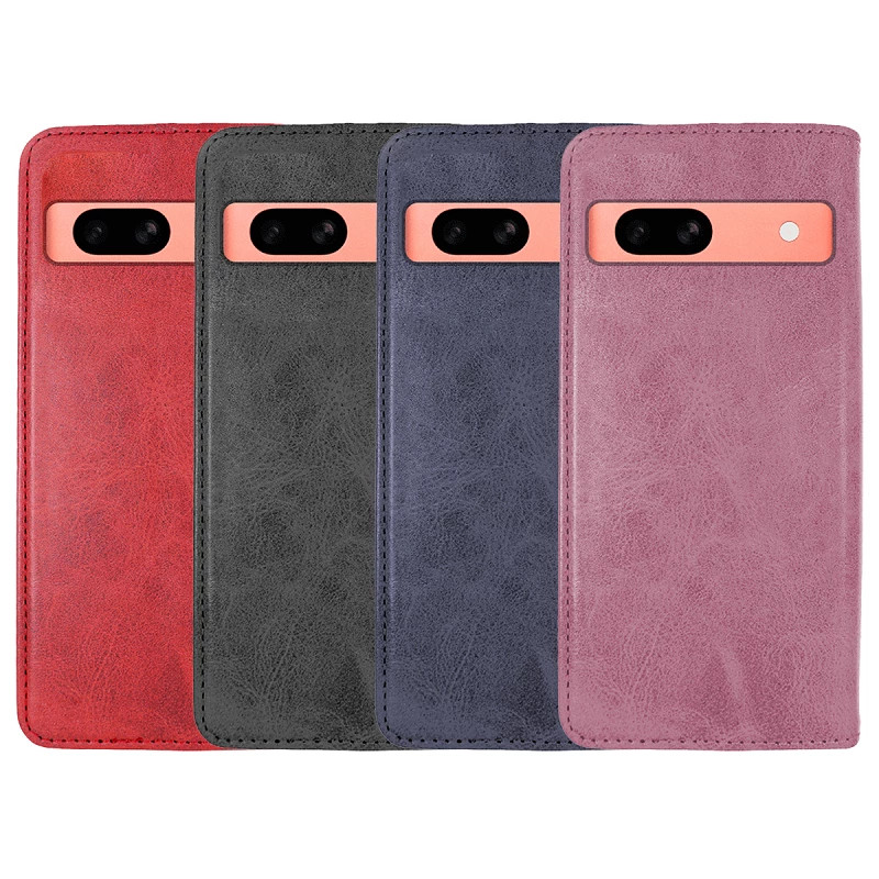 Funda Tapa con Tarjetero Google Pixel 7A Polipiel - 4 Colores