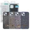 Funda Silicona con Cristales Diamante iPhone 16 Plus - 4 Colores