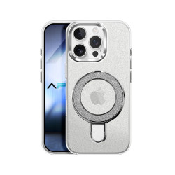 Funda Purpurina Magsafe Con Anilla Magsafe iPhone 15 4 Colores