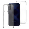 Funda Doble Samsung Galaxy A15 Silicona Transparente Delantera y Trasera