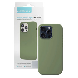 Funda Silicona Liquida Premium Magsafe iPhone 15 Pro disponible en 8 Colores