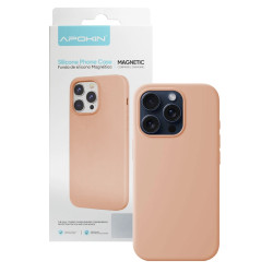 Funda Silicona Liquida Premium Magsafe iPhone 15 Pro disponible en 8 Colores