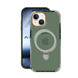 Funda Smoked Magsafe Con Anilla iPhone 15 Pro Max 5 Colores