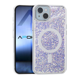 Funda Purpurina con Magsafe iPhone 16 Plus 4 Colores