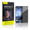 Cristal templado Privacidad Redmi 12 Protector de Pantalla 5D Curvo