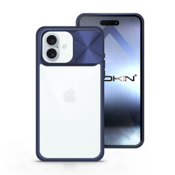 Funda Premium Anti-Golpe Gel iPhone 16 Plus con Cámara Cubierta Deslizante